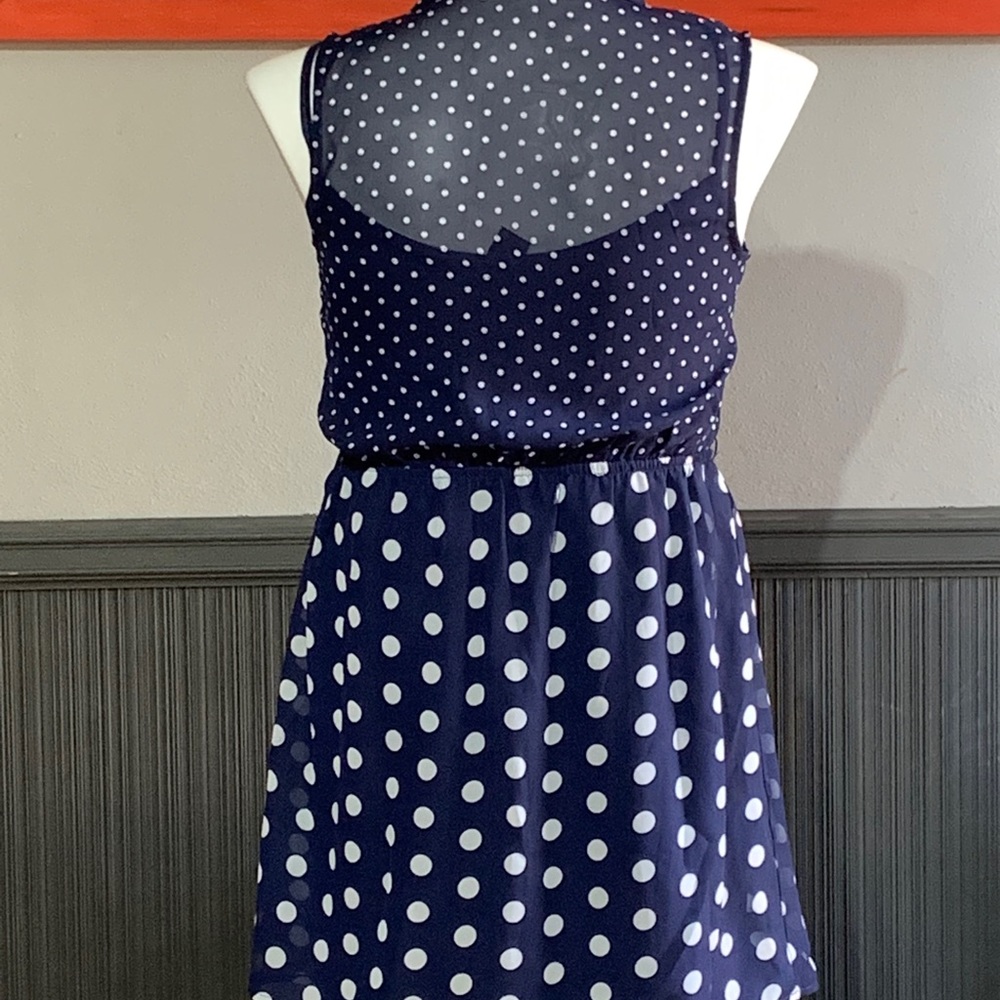 BeBop Polka Dot Dress SZ-M - Picture 4 of 5